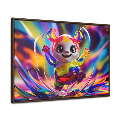 Splash of Joy - Gallery Canvas Wraps, Horizontal Frame