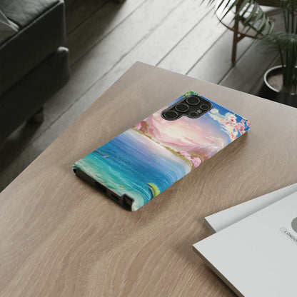 Serene Lake and Mountains - Smartphone Tough Cases
