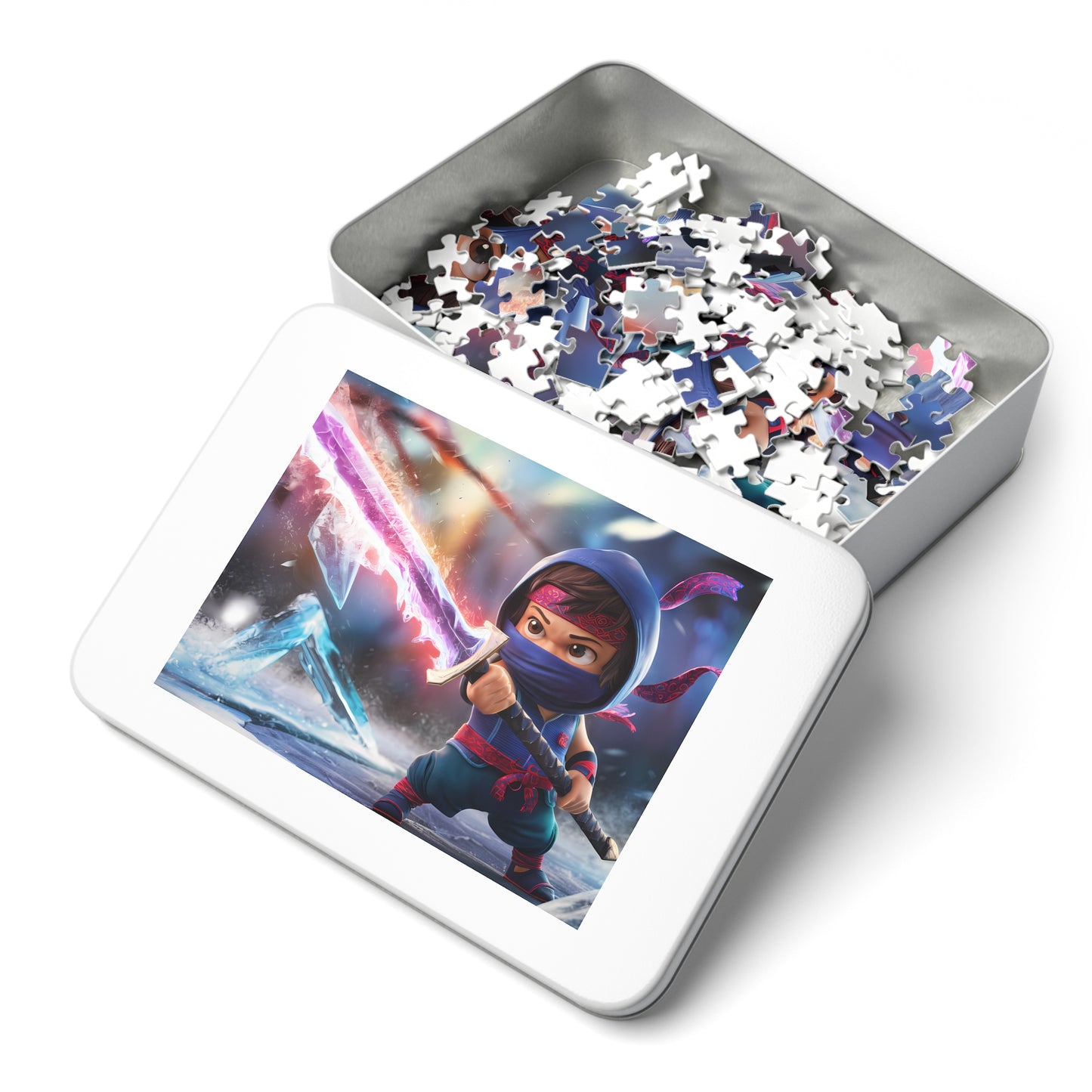 Blade of the Frozen Flame - Jigsaw Puzzle (30, 110, 252, 500,1000-Piece)