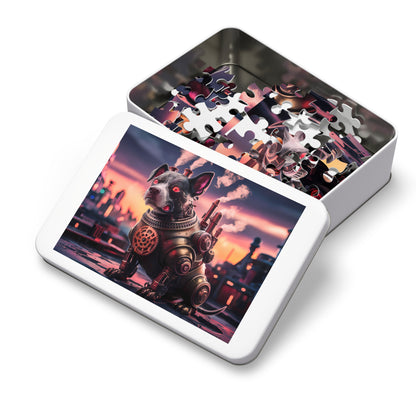 "Steam-Powered Sentinel" - Jigsaw Puzzle (30, 110, 252, 500,1000-Piece)