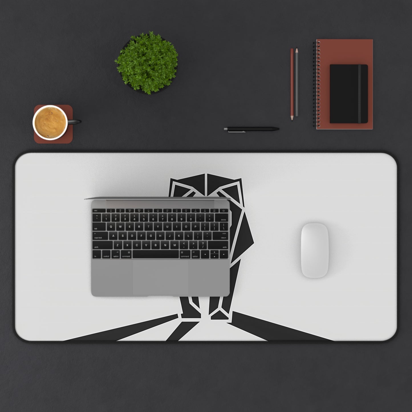 Lion of Geometry - Desk Mat
