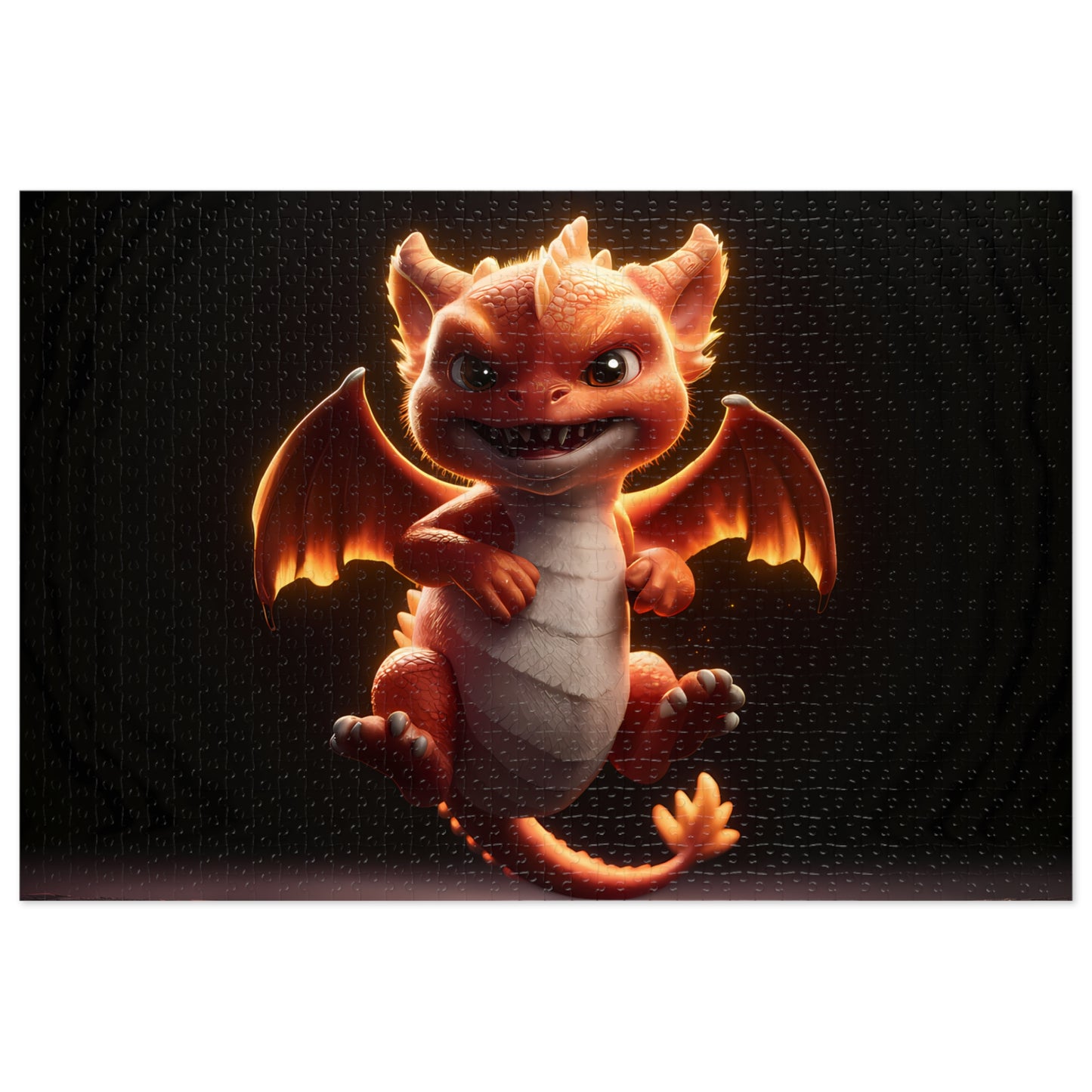"Fierce Little Flame" - Jigsaw Puzzle (30, 110, 252, 500,1000-Piece)