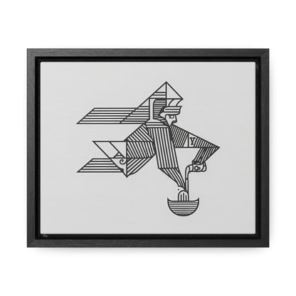 "The Water Bearer" - Gallery Canvas Wraps, Horizontal Frame