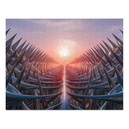 Path of Metallic Thorns - Jigsaw Puzzle (30, 110, 252, 500,1000-Piece)