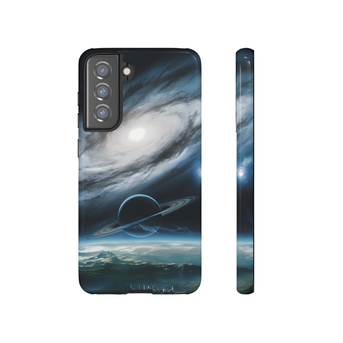 Outer Space viewing of a Planet - Smartphone Tough Cases