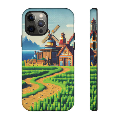 Pixel farming Village - Smartphone Tough Cases