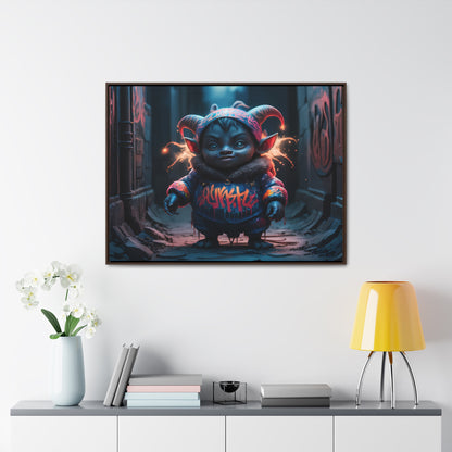 Urban Mischief - Gallery Canvas Wraps, Horizontal Frame