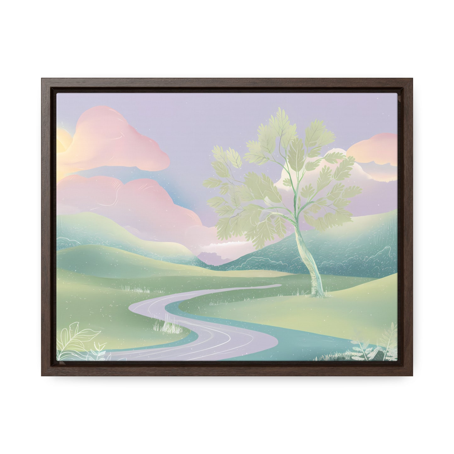 Whispers of Dawn - Gallery Canvas Wraps, Horizontal Frame