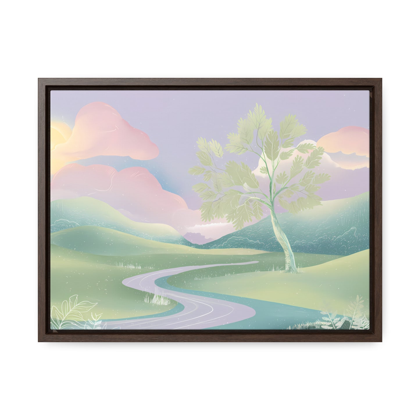 Whispers of Dawn - Gallery Canvas Wraps, Horizontal Frame
