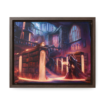 The Arcane Library of Eternal Knowledge - Gallery Canvas Wraps, Horizontal Frame