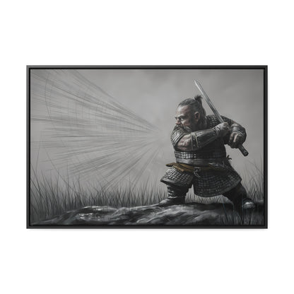 Defender of the Grey Plains - Gallery Canvas Wraps, Horizontal Frame