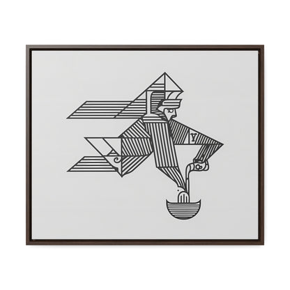 "The Water Bearer" - Gallery Canvas Wraps, Horizontal Frame