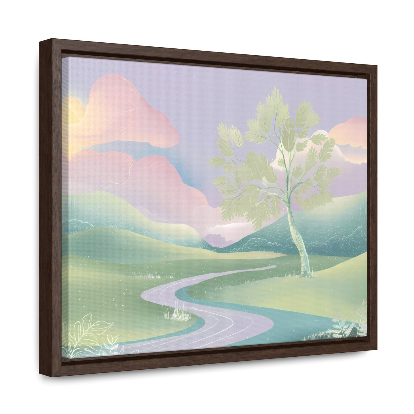 Whispers of Dawn - Gallery Canvas Wraps, Horizontal Frame