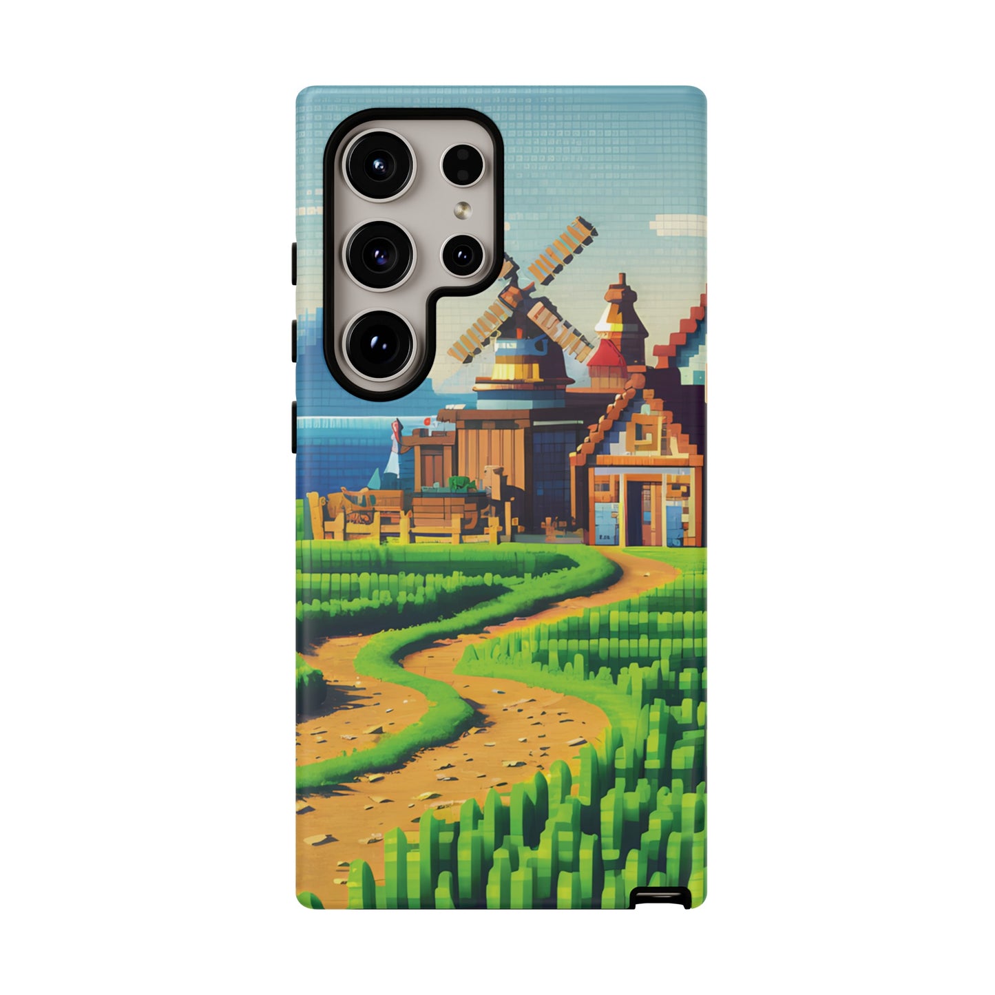 Pixel farming Village - Smartphone Tough Cases