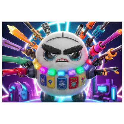 Battle-Ready Fluffbot - Jigsaw Puzzle (30, 110, 252, 500,1000-Piece)