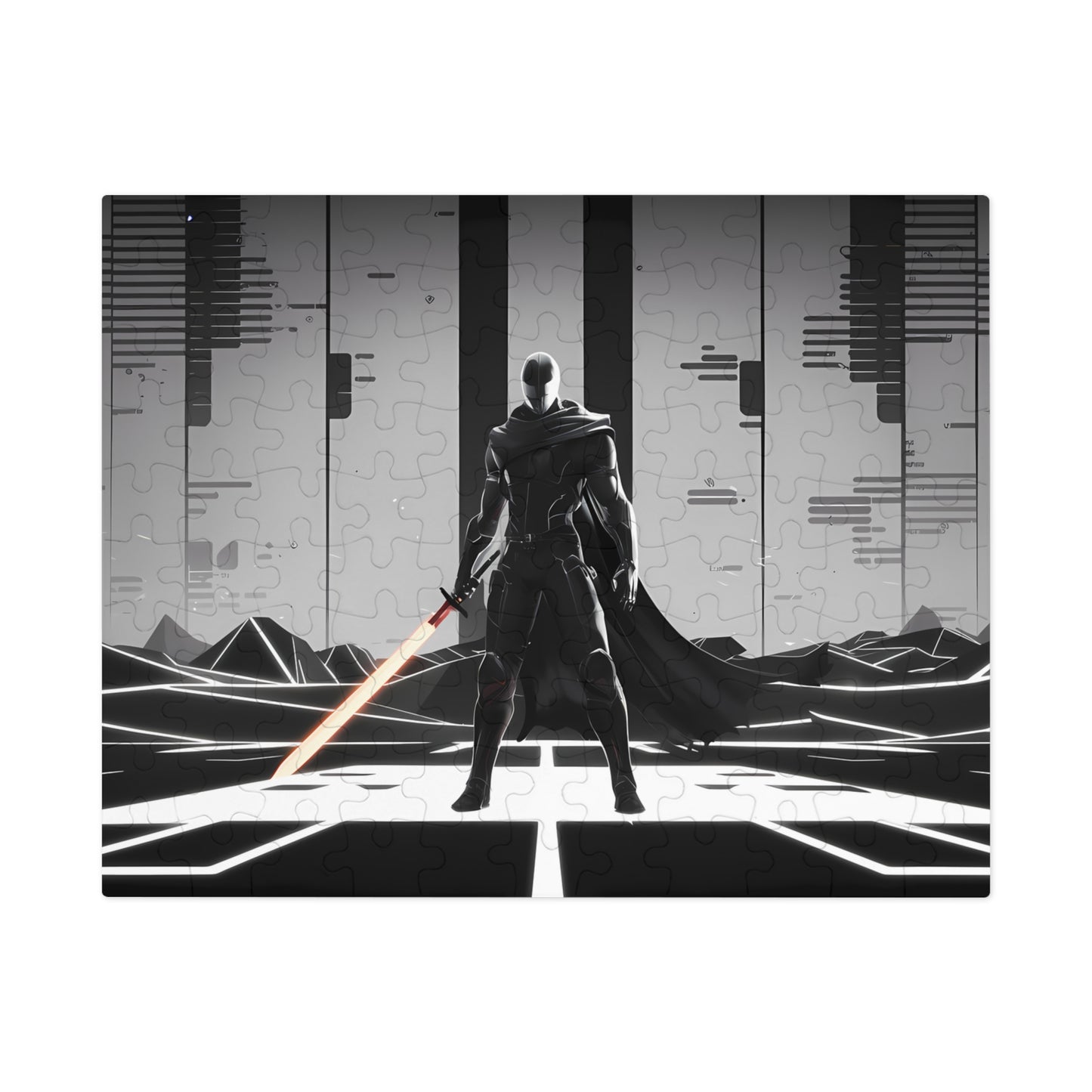 The Shadowblade Sentinel - Jigsaw Puzzle (30, 110, 252, 500,1000-Piece)