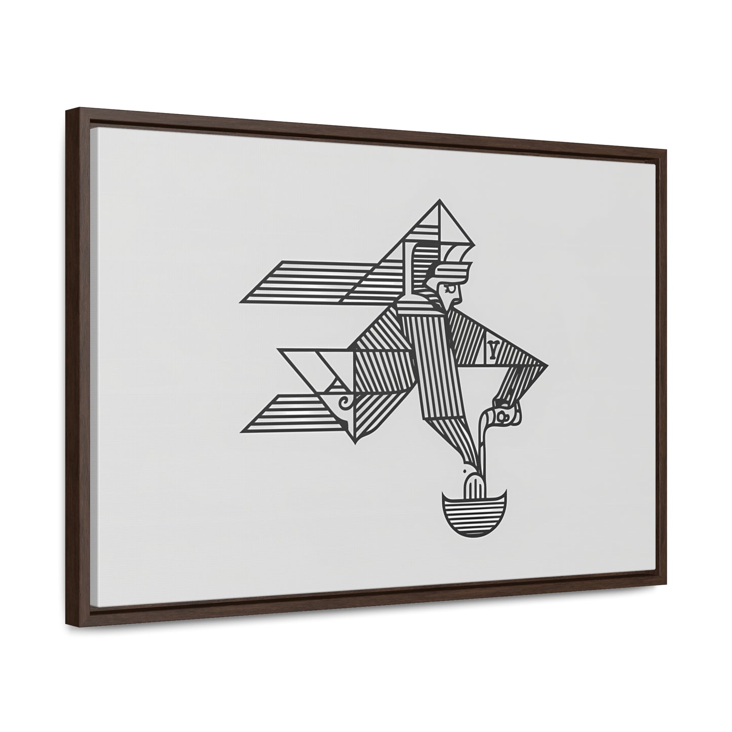 "The Water Bearer" - Gallery Canvas Wraps, Horizontal Frame