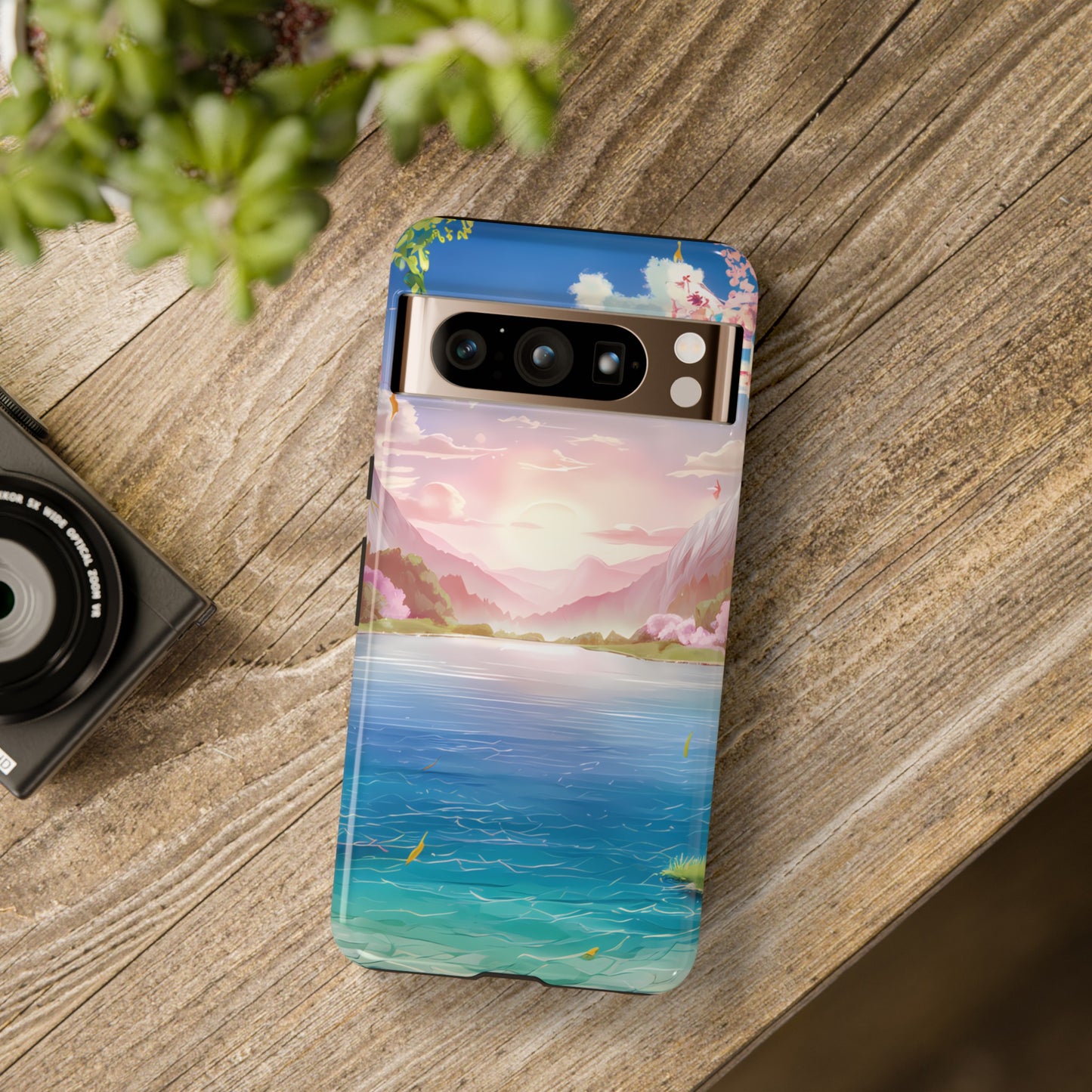 Serene Lake and Mountains - Smartphone Tough Cases