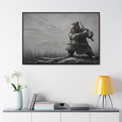 Defender of the Grey Plains - Gallery Canvas Wraps, Horizontal Frame