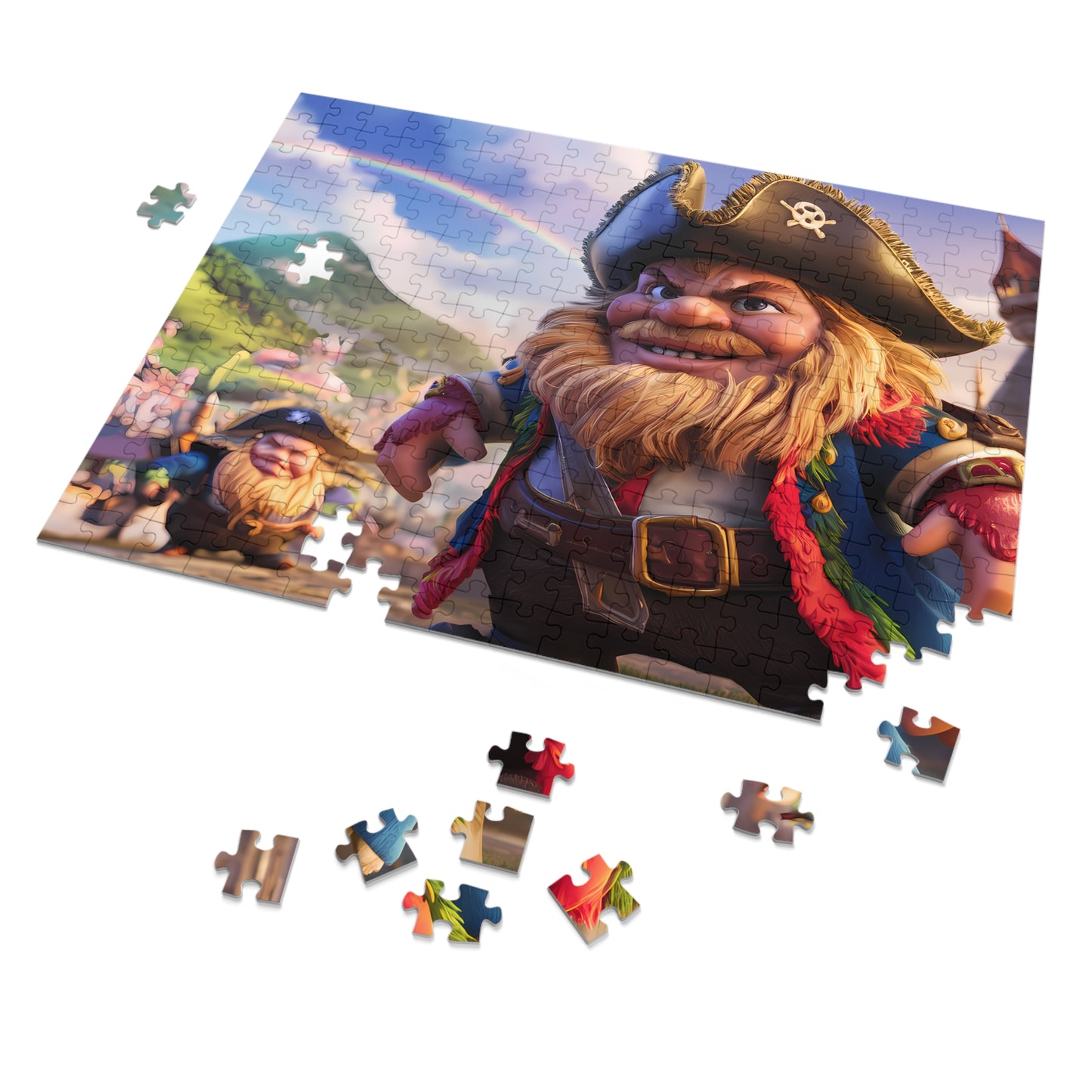The Pirate Dwarves of Rainbow Valley - Jigsaw Puzzle (30, 110, 252, 500,1000-Piece)