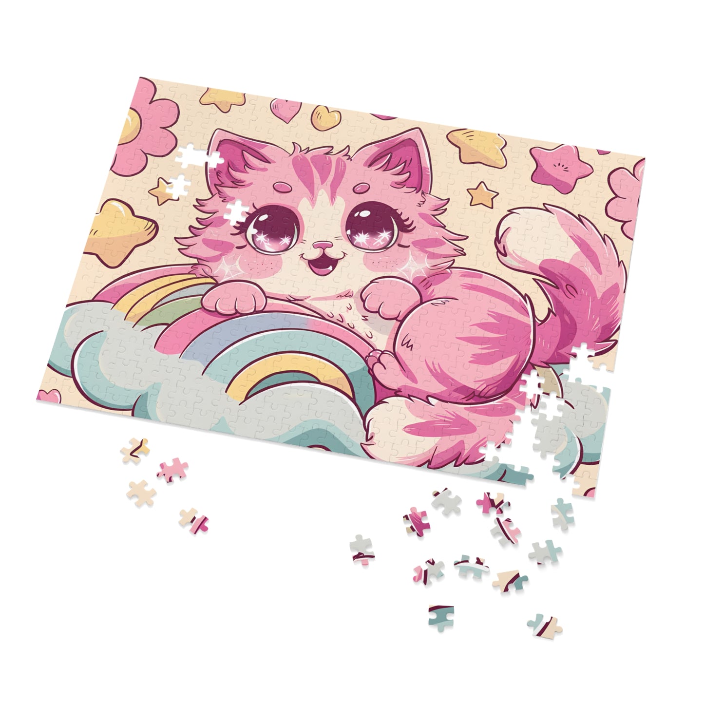 Cosmic Kitty Dreams - Jigsaw Puzzle (30, 110, 252, 500,1000-Piece)