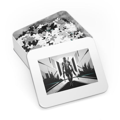 Guardian of the Neon City - Jigsaw Puzzle (30, 110, 252, 500,1000-Piece)