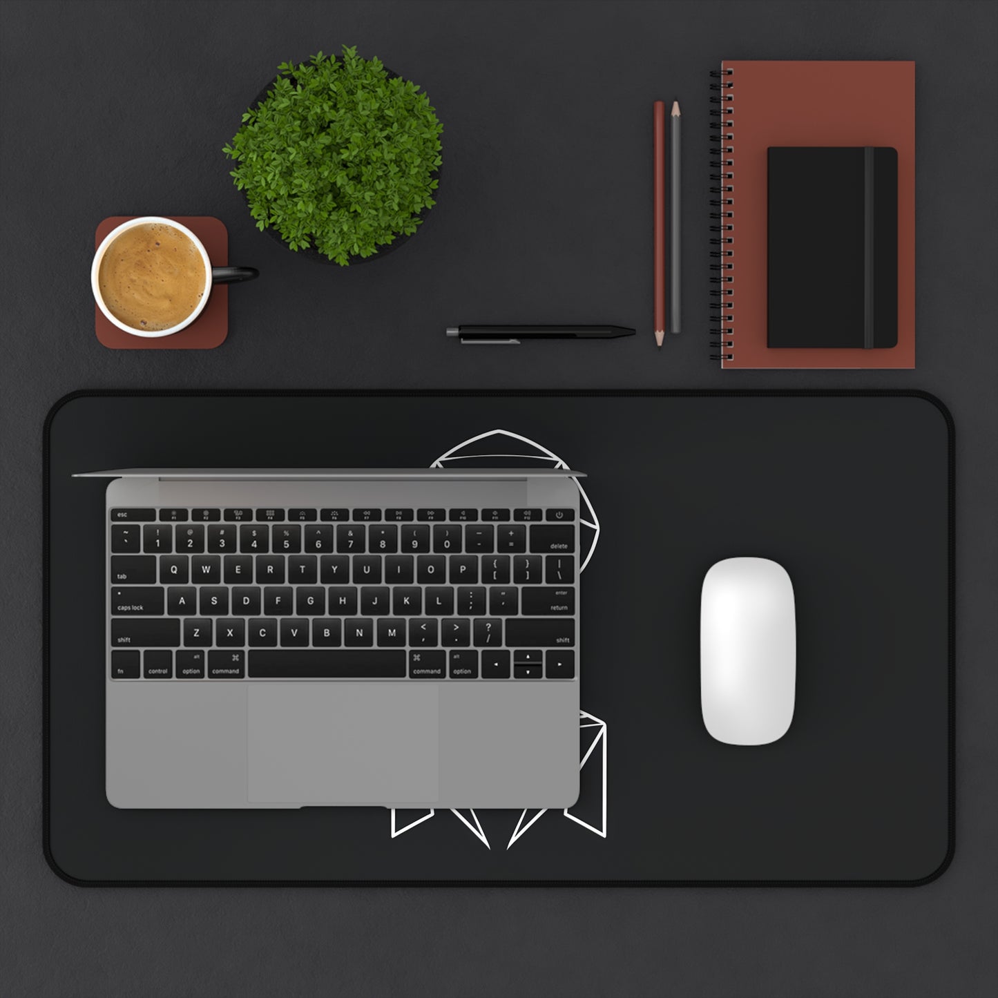 Celestial Elegance - Desk Mat