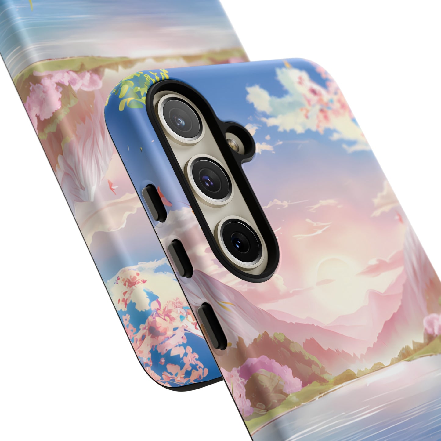 Serene Lake and Mountains - Smartphone Tough Cases