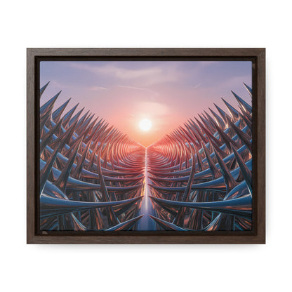 Path of Thorns at Sunrise - Gallery Canvas Wraps, Horizontal Frame