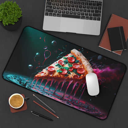 Cosmic Slice of Flavor - Desk Mat