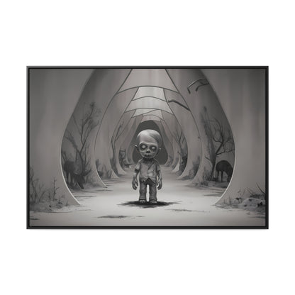 "Echoes of the Forgotten" - Gallery Canvas Wraps, Horizontal Frame