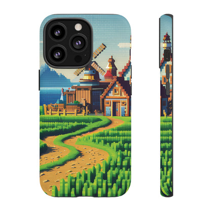 Pixel farming Village - Smartphone Tough Cases