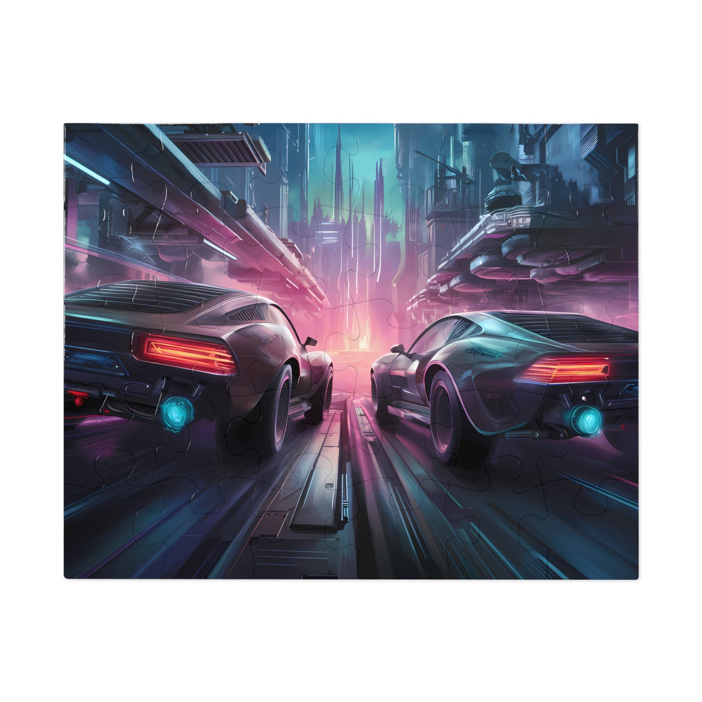 Neon Velocity - Jigsaw Puzzle (30, 110, 252, 500,1000-Piece)