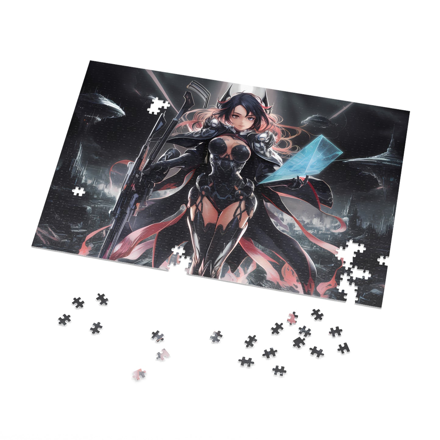 Dark Vanguard: The Last Enforcer - Jigsaw Puzzle (30, 110, 252, 500,1000-Piece)