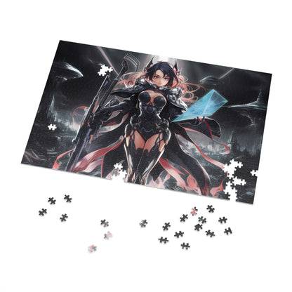 Dark Vanguard: The Last Enforcer - Jigsaw Puzzle (30, 110, 252, 500,1000-Piece)