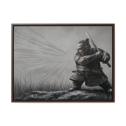 Defender of the Grey Plains - Gallery Canvas Wraps, Horizontal Frame