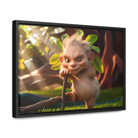 Guardian of the Enchanted Grove - Gallery Canvas Wraps, Horizontal Frame