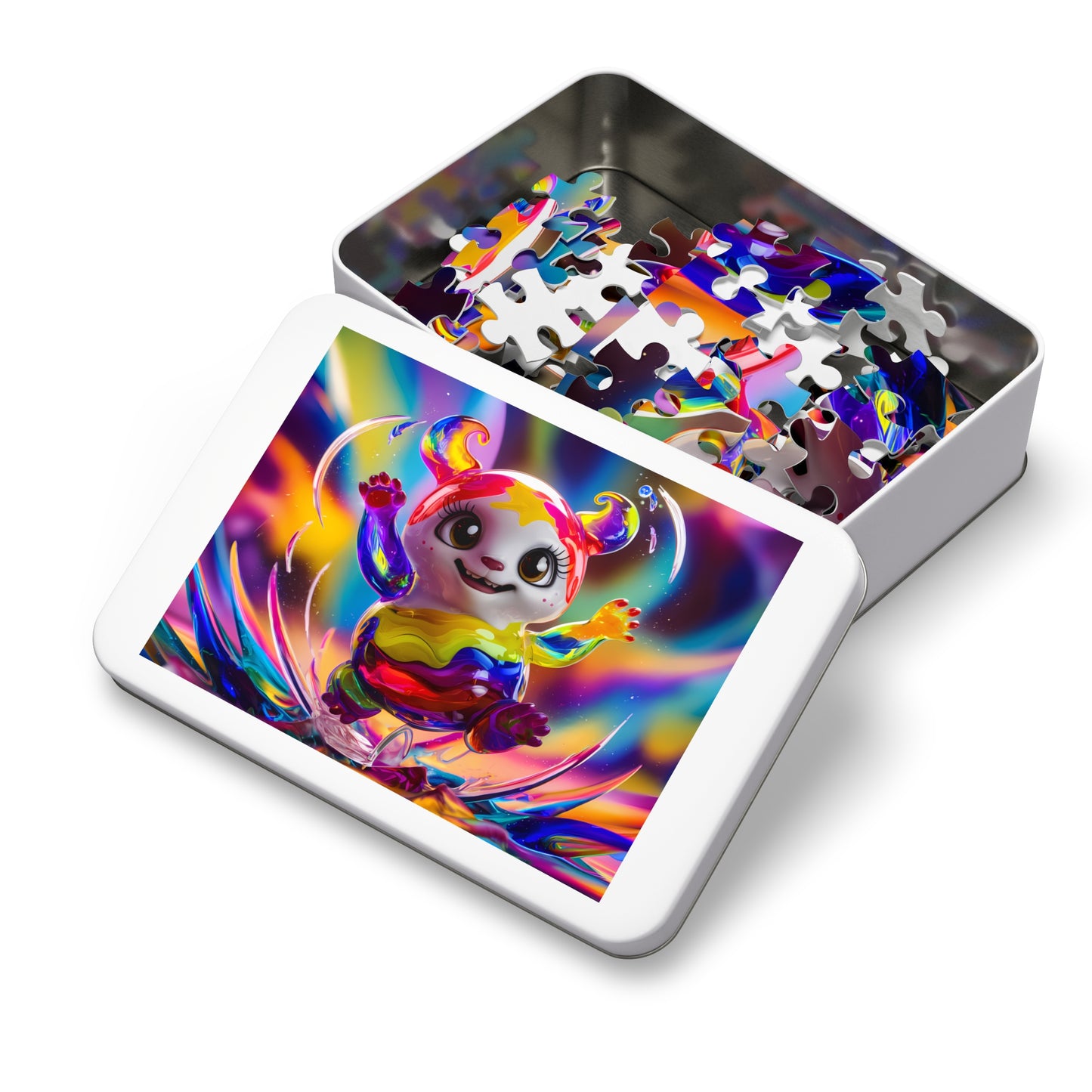 Rainbow Splash Jumper - Jigsaw Puzzle (30, 110, 252, 500,1000-Piece)