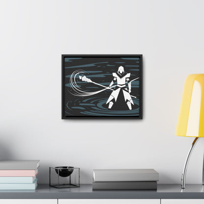 "Guardian of the Abyss" - Gallery Canvas Wraps, Horizontal Frame