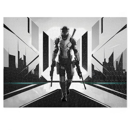 Guardian of the Neon City - Jigsaw Puzzle (30, 110, 252, 500,1000-Piece)