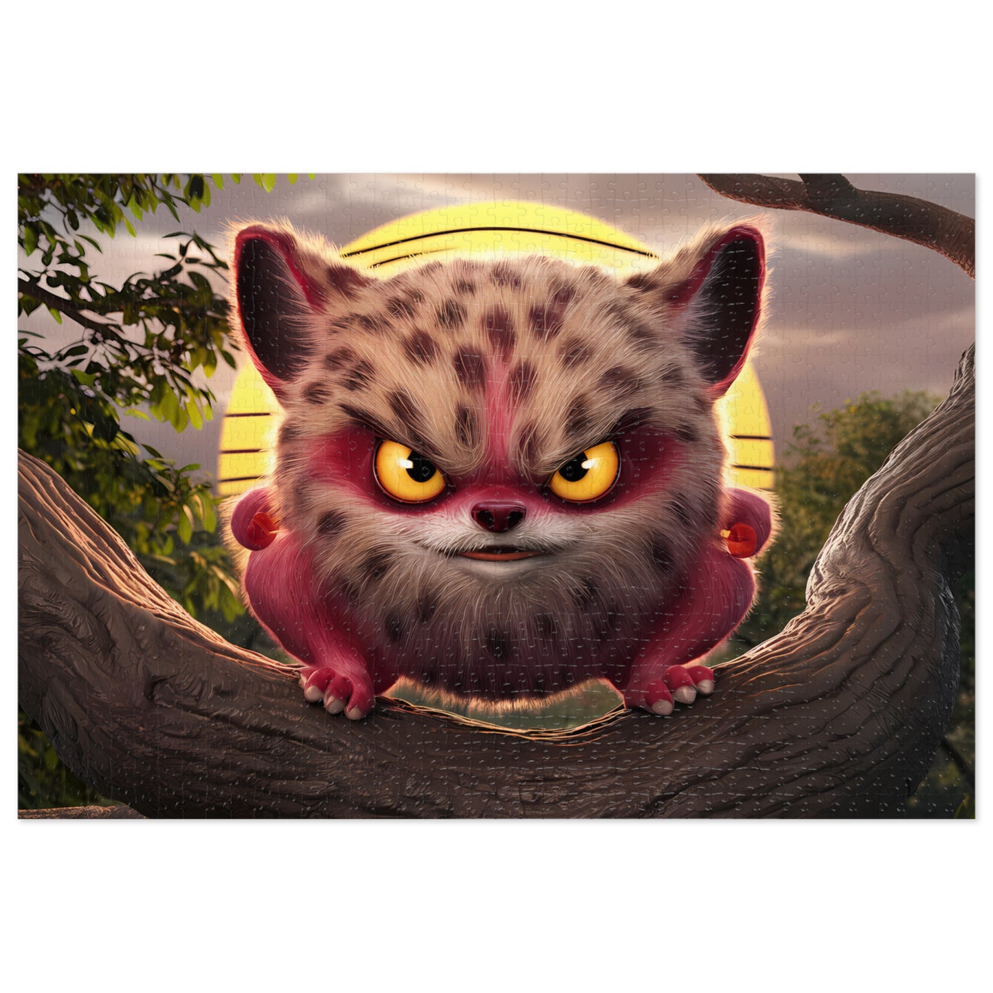 Fierce Guardian of the Sunset - Jigsaw Puzzle (30, 110, 252, 500,1000-Piece)