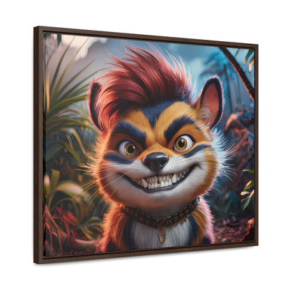 Rebel in the Jungle - Gallery Canvas Wraps, Horizontal Frame