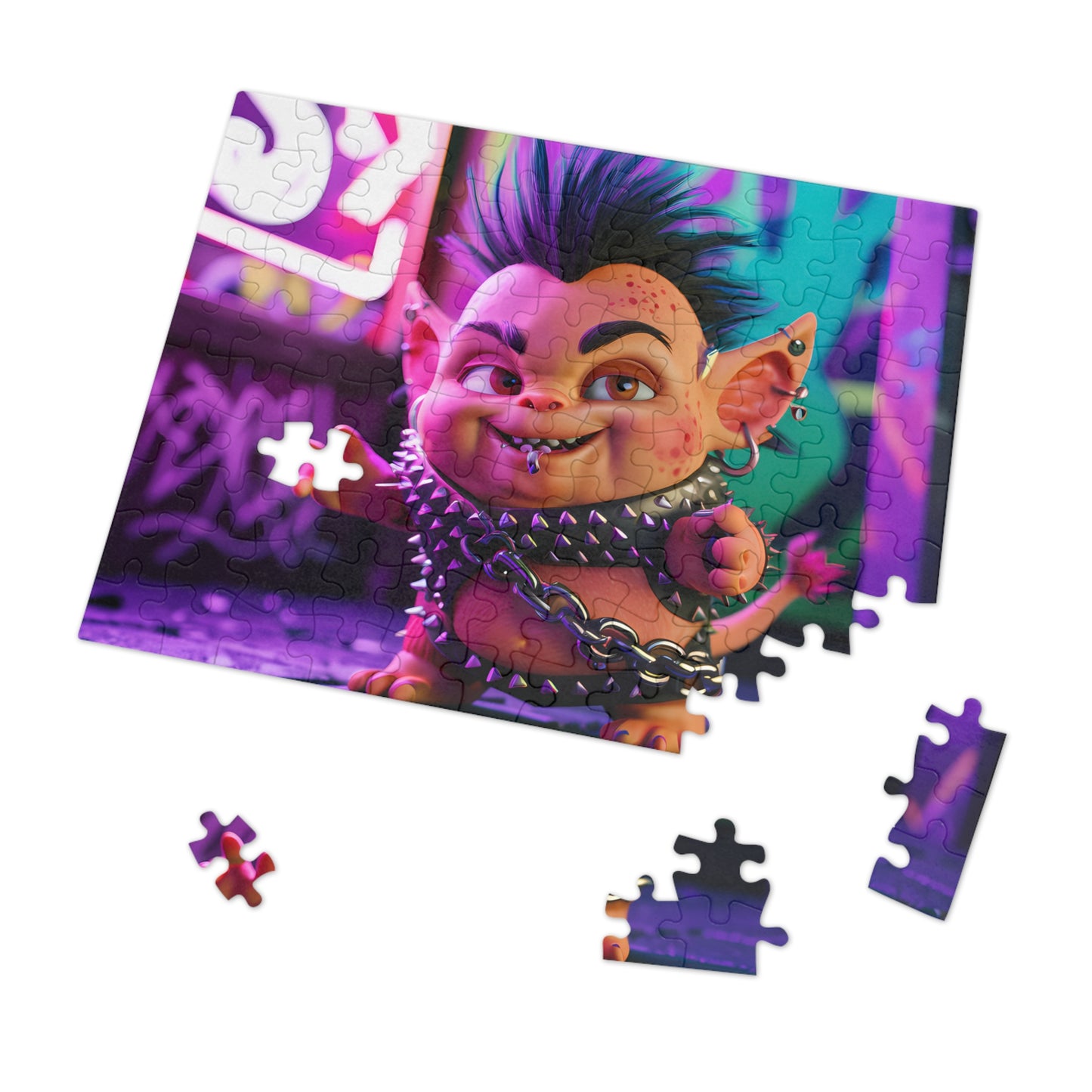Punk Goblin Grooves - Jigsaw Puzzle (30, 110, 252, 500,1000-Piece)