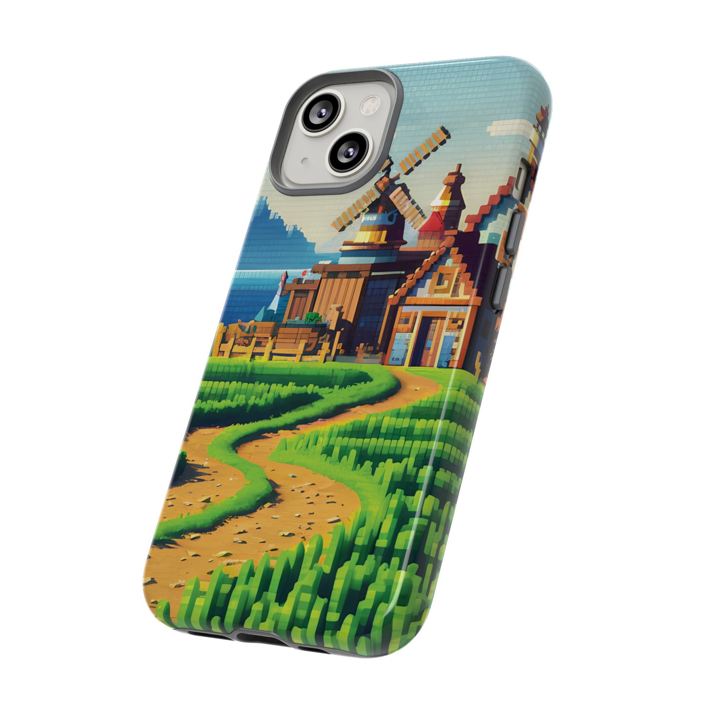 Pixel farming Village - Smartphone Tough Cases