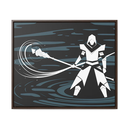 "Guardian of the Abyss" - Gallery Canvas Wraps, Horizontal Frame