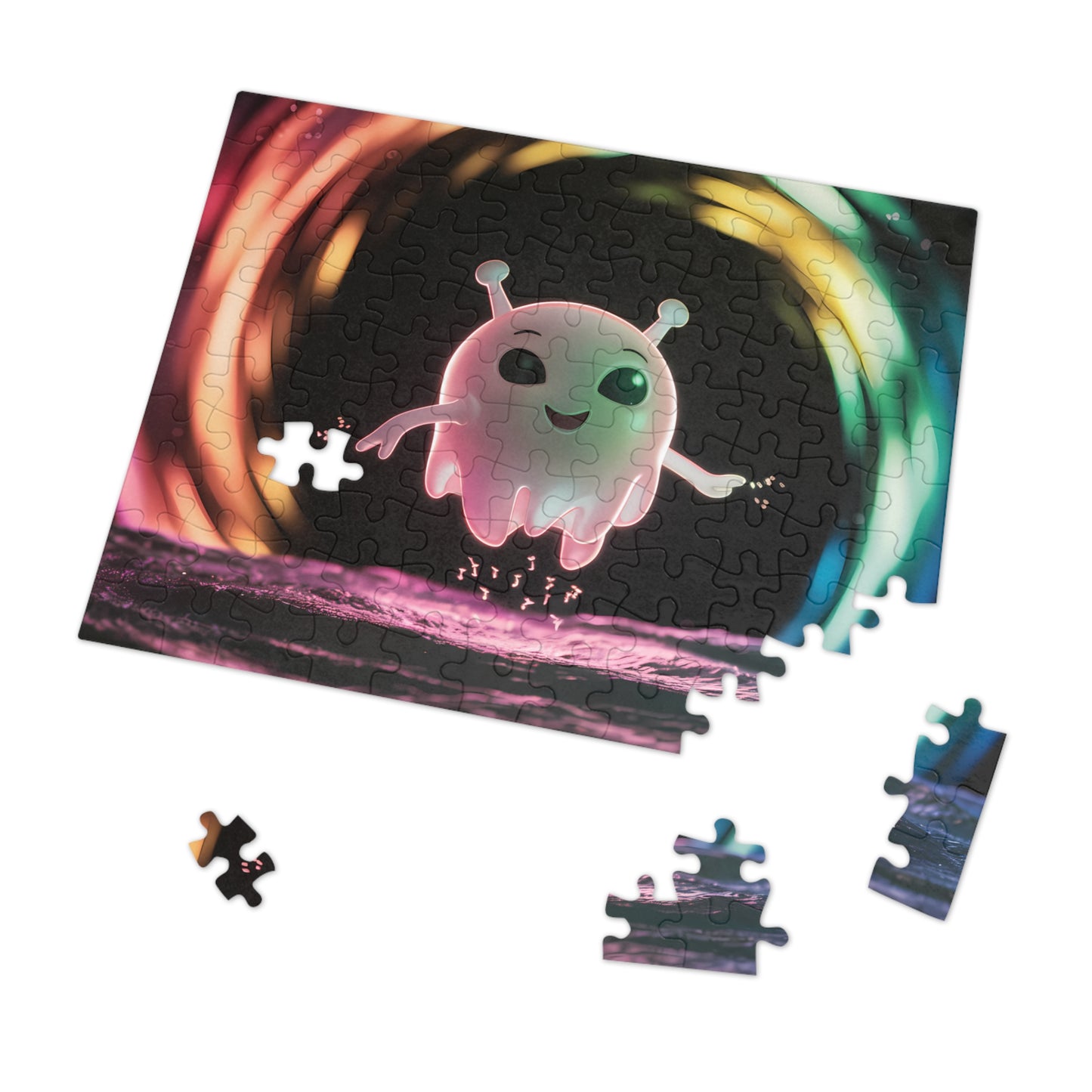 Cosmic Jellybean Adventure - Jigsaw Puzzle (30, 110, 252, 500,1000-Piece)