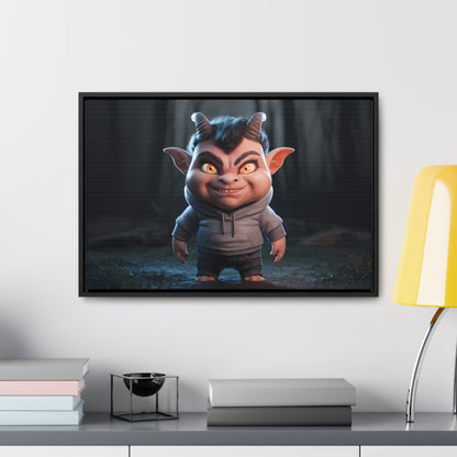 "Forest Mischief" - Gallery Canvas Wraps, Horizontal Frame