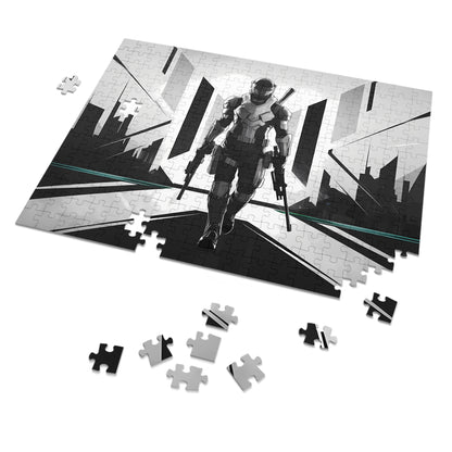 Guardian of the Neon City - Jigsaw Puzzle (30, 110, 252, 500,1000-Piece)