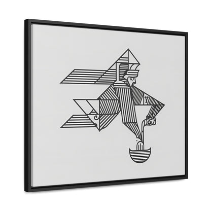 "The Water Bearer" - Gallery Canvas Wraps, Horizontal Frame