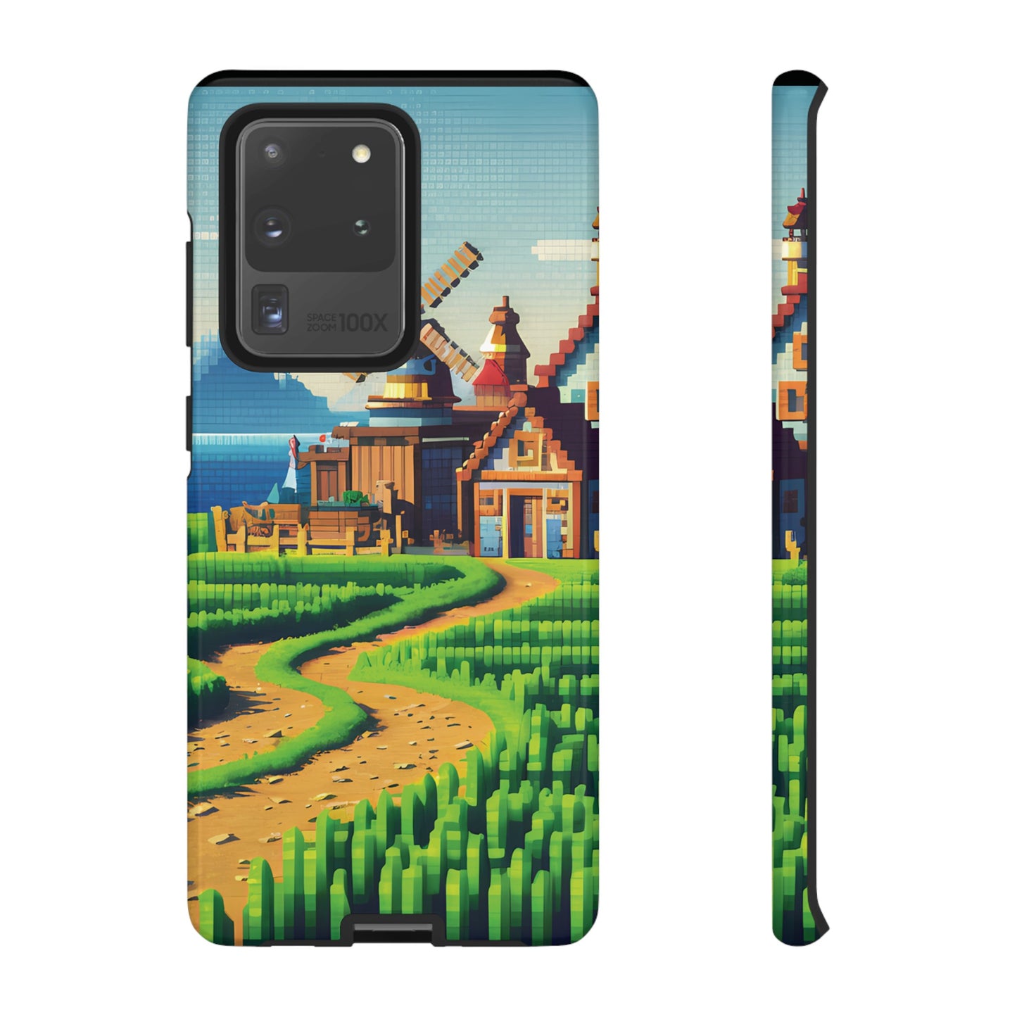 Pixel farming Village - Smartphone Tough Cases